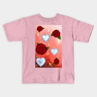 A pattern of heartbreak Kids T-Shirt
